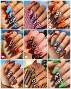 Leopard Print Nail