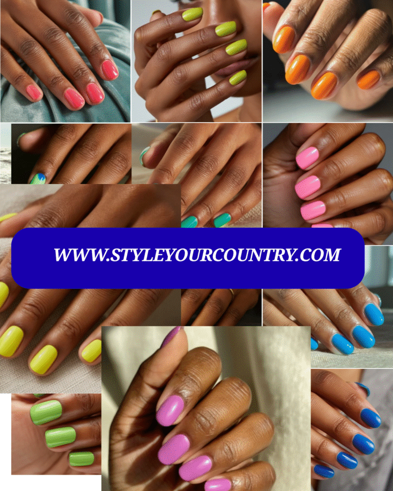 The 14+ Best Neon Nail Colors for Dark Skin That Will Announce Your Presence