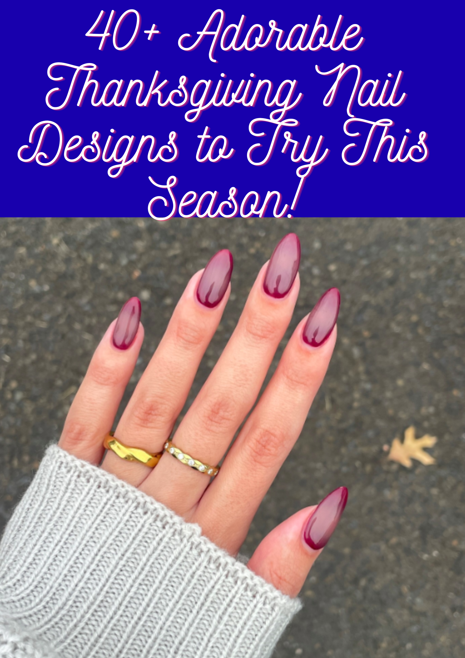 Thanksgiving Nail