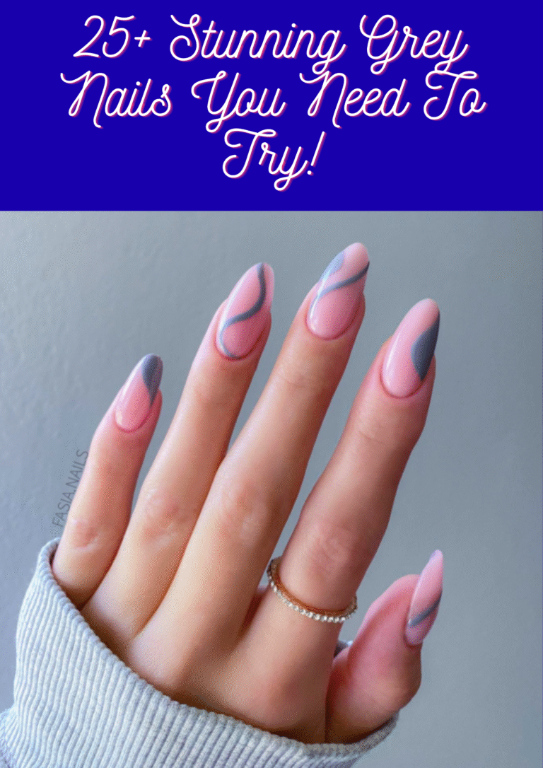 Grey Nails