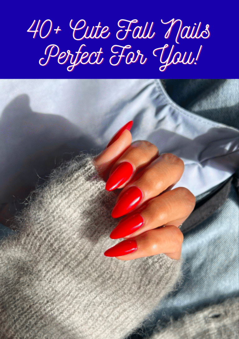 40+ Cute Fall Nails Perfect For You!