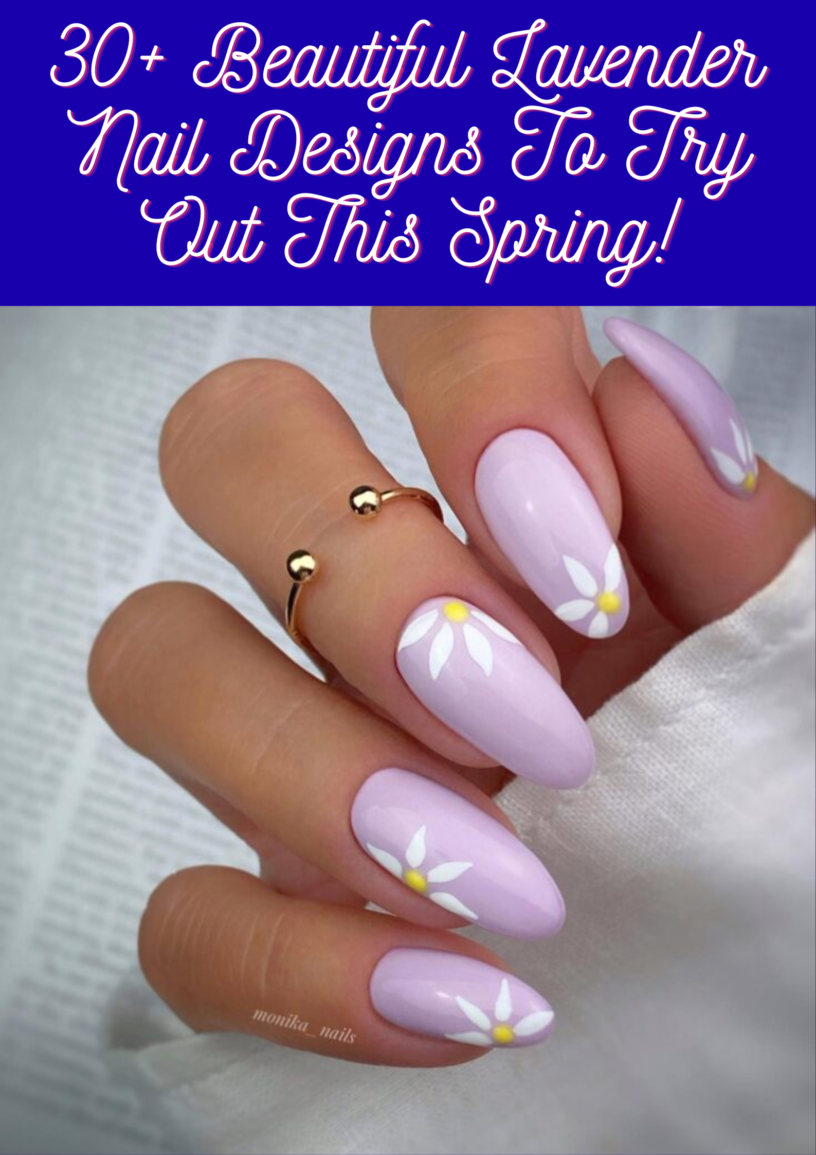 Lavender Nail