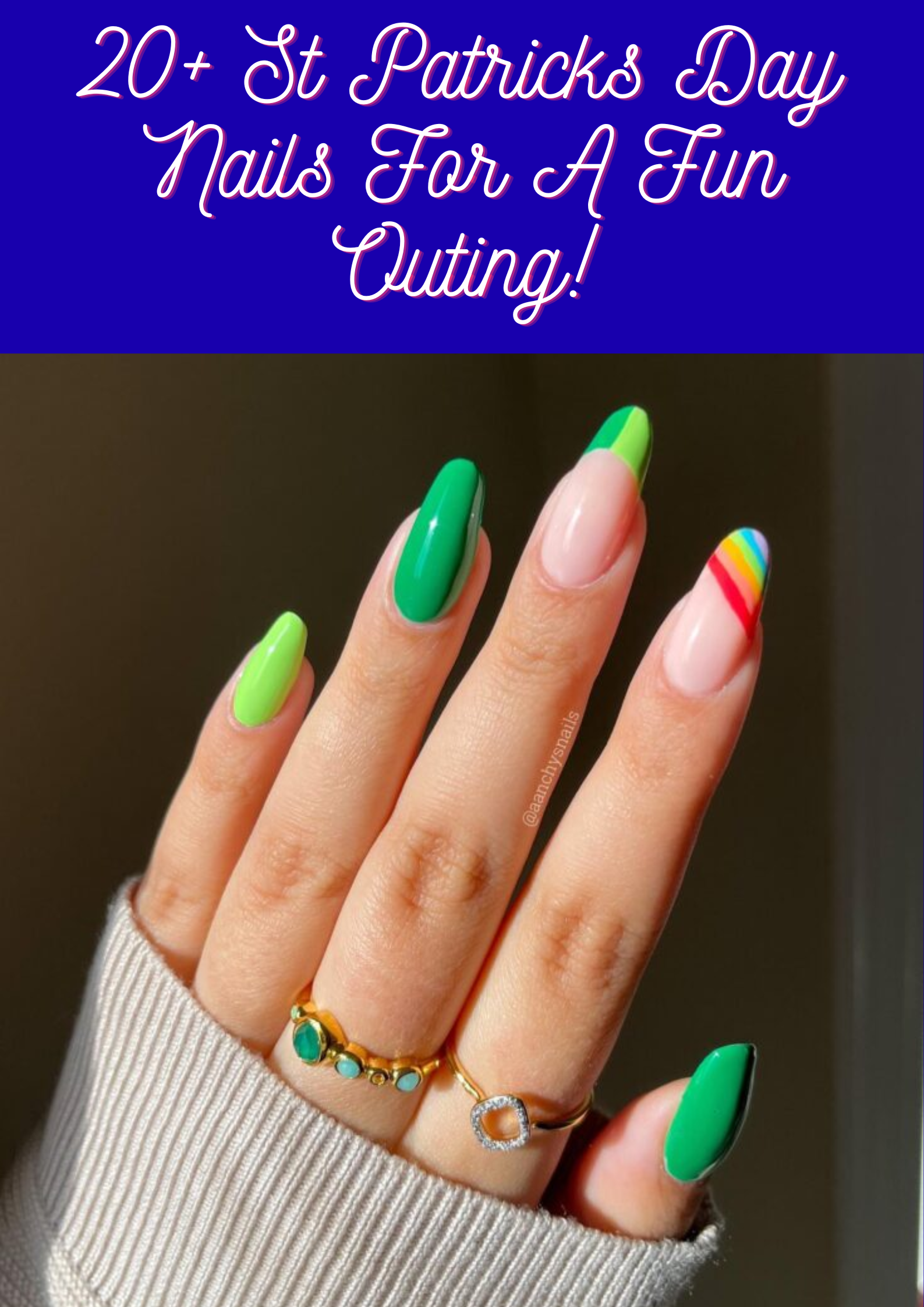 St Patricks Day Nails
