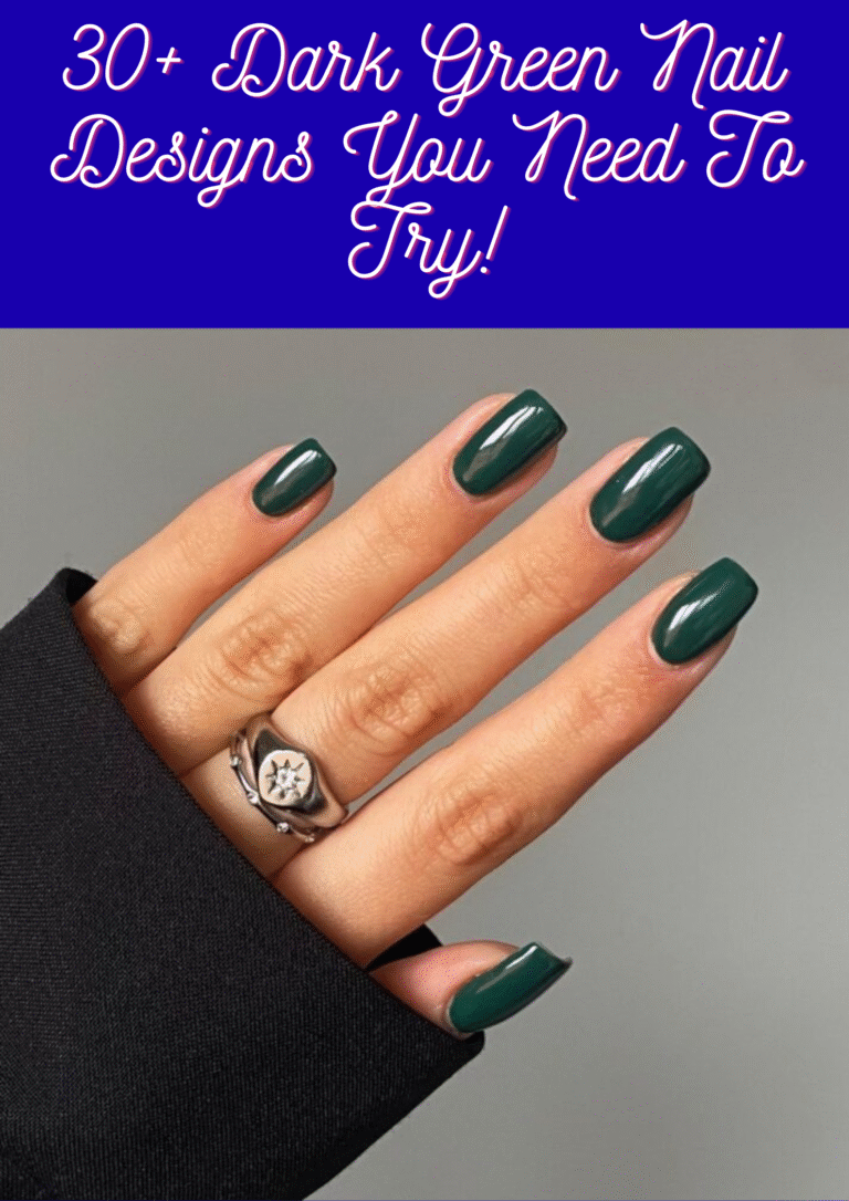 Dark Green Nail