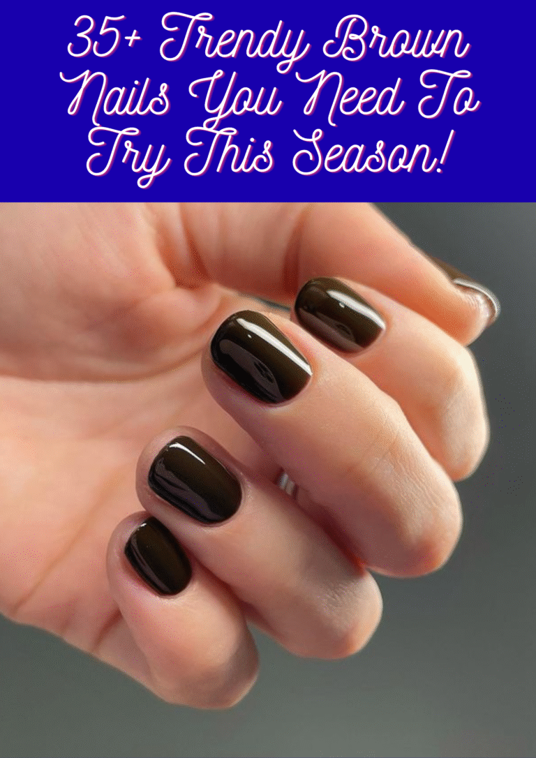Brown Nails