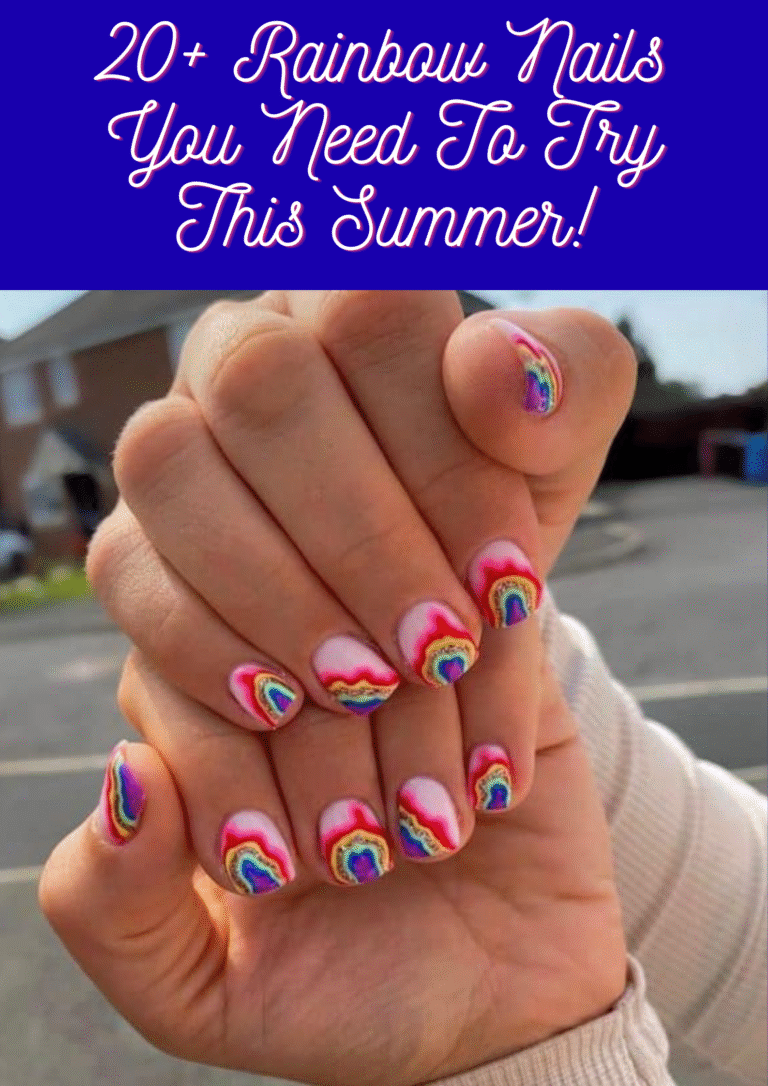 Rainbow Nails