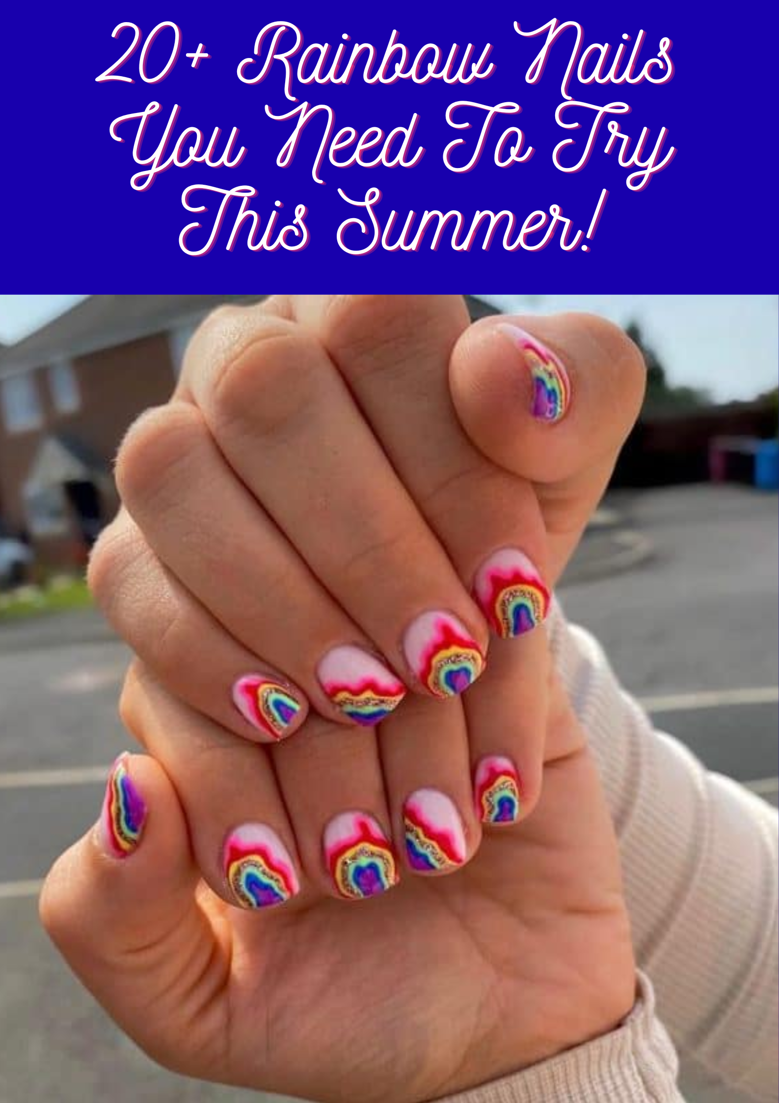 Rainbow Nails